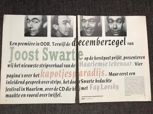 Joost Swarte ARTIKEL dec. 1991 OOR, Boeken, Stripboeken, Ophalen of Verzenden