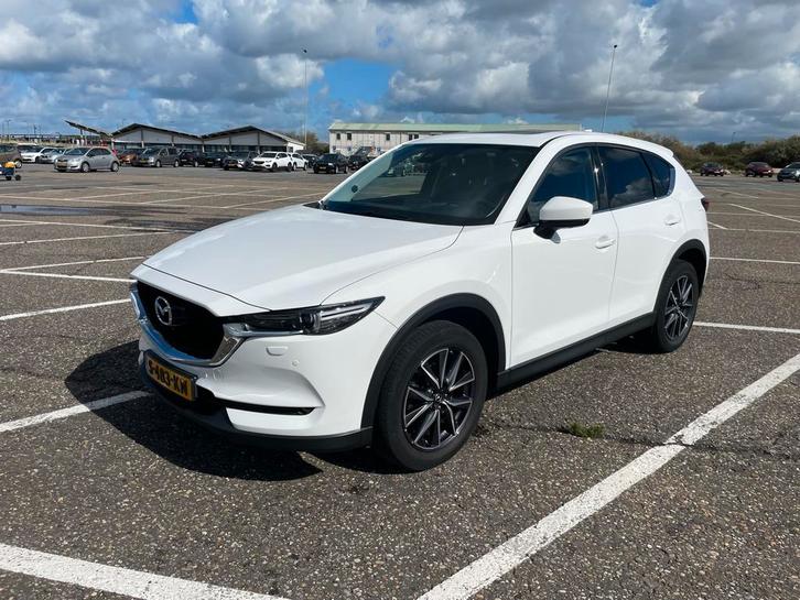Mazda CX-5 2.5 Skyactiv-g 194pk 4WD Aut 2018 Wit, Auto's, Mazda, Particulier, CX-5, Benzine, SUV of Terreinwagen, Automaat, Geïmporteerd