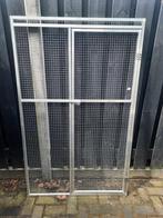 Aluminium voliere panelen, Dieren en Toebehoren, Vogels | Hokken en Kooien, Ophalen of Verzenden, Gebruikt, Aluminium, Volière