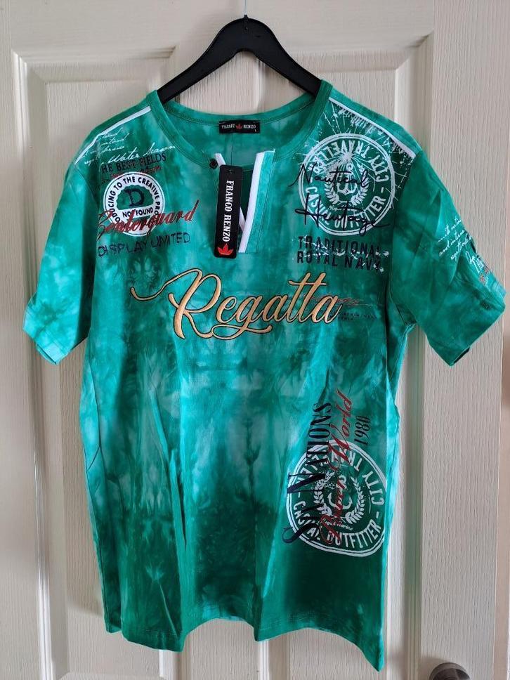 Groen heren shirt maat L Nieuw!, Kleding | Heren, T-shirts, Nieuw, Maat 48/50 (M), Groen, Ophalen of Verzenden