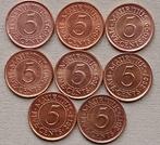 Mauritius, 8 maal 5 cents, Ophalen of Verzenden, Overige landen, Setje