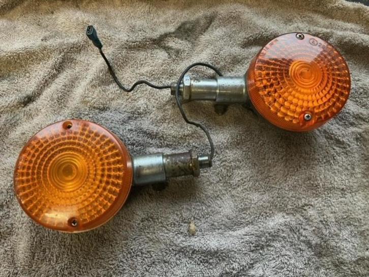 Honda CB, Suzuki GS onderdelen en knipperlichten, Motoren, Onderdelen | Overige, Gebruikt, Ophalen of Verzenden