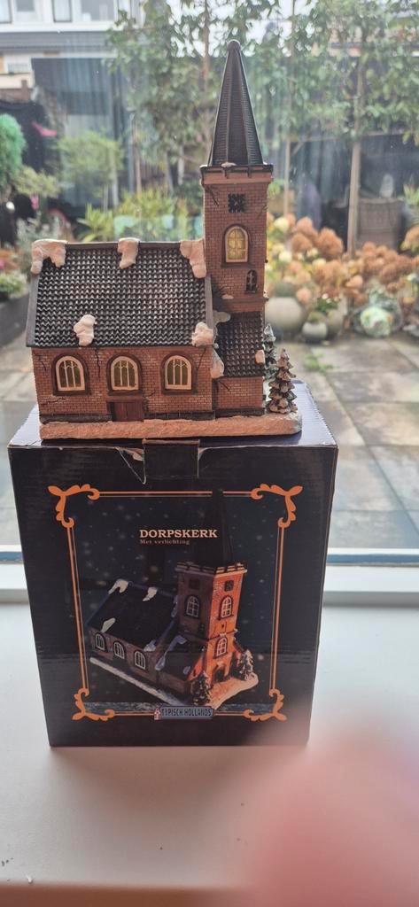 Kerstdorp Dorpskerk - Typisch Hollands Collectie, Diversen, Kerst, Zo goed als nieuw, Ophalen of Verzenden