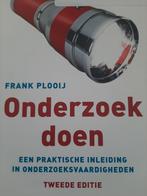 Frank Plooij - Onderzoek doen, Ophalen of Verzenden, Zo goed als nieuw, Frank Plooij, Nederlands