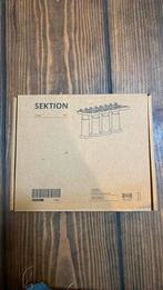 Set van 4 IKEA Sektion poten voor keukenkastje 11cm, Zwart, Nieuw, Ophalen of Verzenden, Minder dan 25 cm