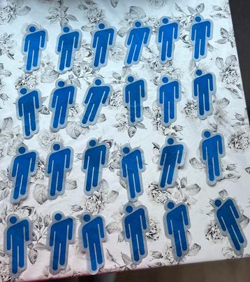 Billie Eilish blohsh confetti beschikbaar voor biedingen