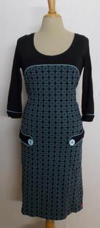 Leuke print jurk van Tante Betsy! S/M, Kleding | Dames, Jurken, Verzenden, Zo goed als nieuw, Knielengte, Maat 36 (S)