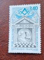 Frankrijk 1993 Vrijmetselarij orde gestempeld Yvert 2796, Postzegels en Munten, Ophalen of Verzenden, Gestempeld