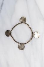 Bohemian Armband, Gebruikt, Ophalen of Verzenden, Elastiek, Met bedels of kralen