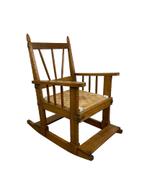 Antieke Art & Crafts Kinderschommelstoel, ca. 1910, Ophalen of Verzenden