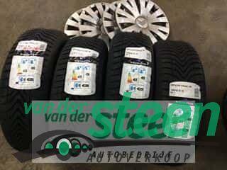 Peugeot Citroen winterset nieuw 185-65-15 88T met velgen 4 x, Auto-onderdelen, Banden en Velgen, Banden en Velgen, Winterbanden