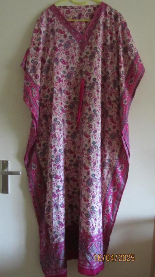 Luchtige Kaftan/Jurk met Paisley-Print, Kleding | Dames, Jurken, Zo goed als nieuw, Maat 38/40 (M), Overige kleuren, Onder de knie