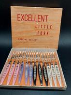 Doosje met 12 Excellent Little Forks, Antiek en Kunst, Antiek | Bestek, Ophalen of Verzenden
