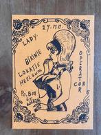QSL kaart Lady Bikinie. Heelsum., Verzamelen, 1960 tot 1980, Ongelopen, Ophalen of Verzenden