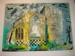 John Piper [1903 - 1992] , voorstelling Little Cressingham, Ophalen of Verzenden