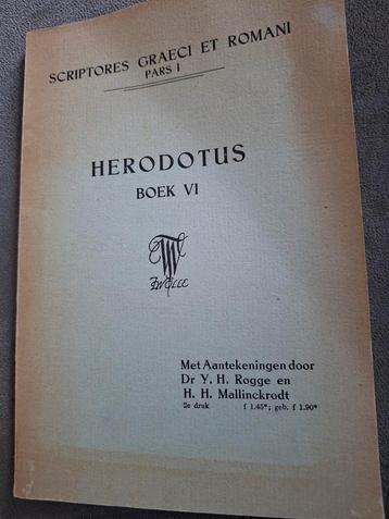Herodotus Boek VI - Scriptores Graeci et Romani beschikbaar voor biedingen
