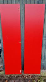 Te koop: 2 rode kastdeuren PAX Ikea (Tanem), Ophalen, Gebruikt, 50 tot 100 cm, 150 tot 200 cm