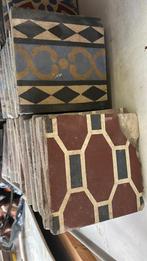 Vintage vloertegels, Doe-het-zelf en Verbouw, Tegels, Ophalen, Overige materialen, Gebruikt, Minder dan 20 cm