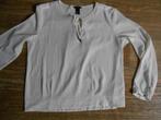 mooie lichte dames blouse maat 42, Ophalen of Verzenden, Zo goed als nieuw, Maat 42/44 (L), Wit