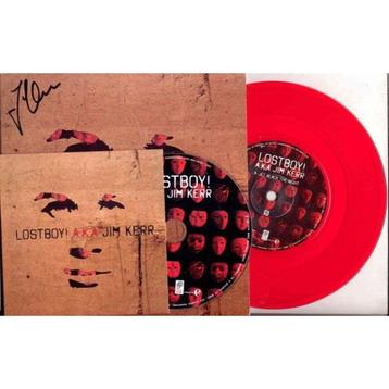 Cd + Vinyl Single Lostboy! AKA Jim Kerr SIGNED NIEUW beschikbaar voor biedingen