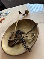 Weegschaal koper vintage, Antiek en Kunst, Antiek | Koper en Brons, Ophalen of Verzenden, Koper