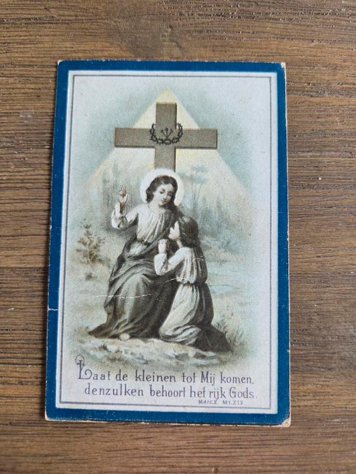 Mina Govers - Religieuze Gedachteniskaart 1944, Verzamelen, Bidprentjes en Rouwkaarten, Ophalen of Verzenden