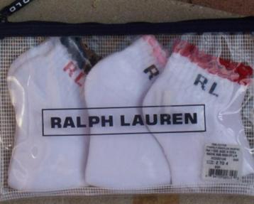 3-pack Ralph Lauren meisjes sokken maat 2-4 *NIEUW*  beschikbaar voor biedingen