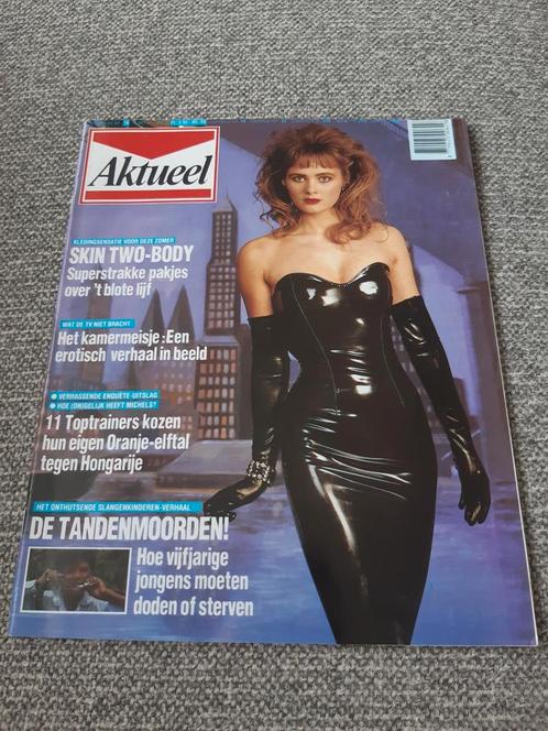 18.Aktueel 1987. Rijk de Gooyer. Sam Shepard. Star Trek. Egb, Verzamelen, Tijdschriften, Kranten en Knipsels, Tijdschrift, 1980 tot heden