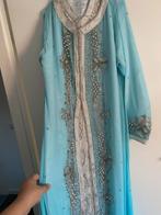 Prachtige Marokkaanse Jurk Sari Stof Maat L/XL, Ophalen of Verzenden, Zo goed als nieuw, Overige kleuren, Overige typen