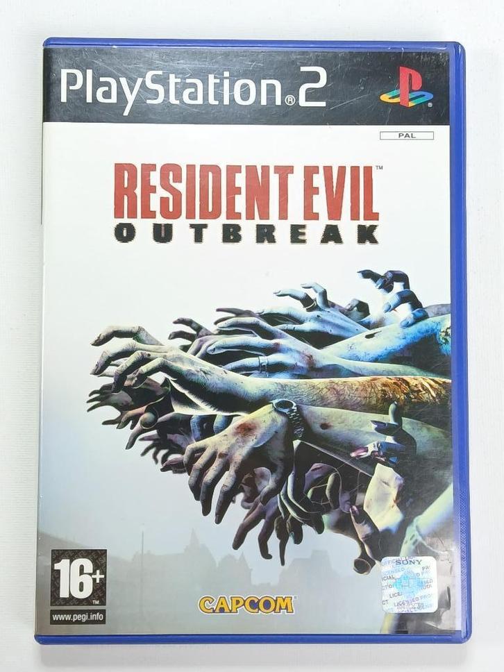 Resident Evil Outbreak - PlayStation 2 - PAL - Compleet, Spelcomputers en Games, Games | Sony PlayStation 2, Zo goed als nieuw