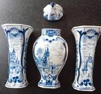 3 delig Delftsblauw kast stel, Ophalen of Verzenden
