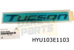 Hyundai Tucson (1/21-) embleem tekst 'Tucson' achter Origine, -, Verzenden, -, Nieuw