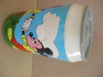 adv10247 mickey schuifpuzzel blikje, Verzamelen, Ophalen, Mickey Mouse, Gebruikt