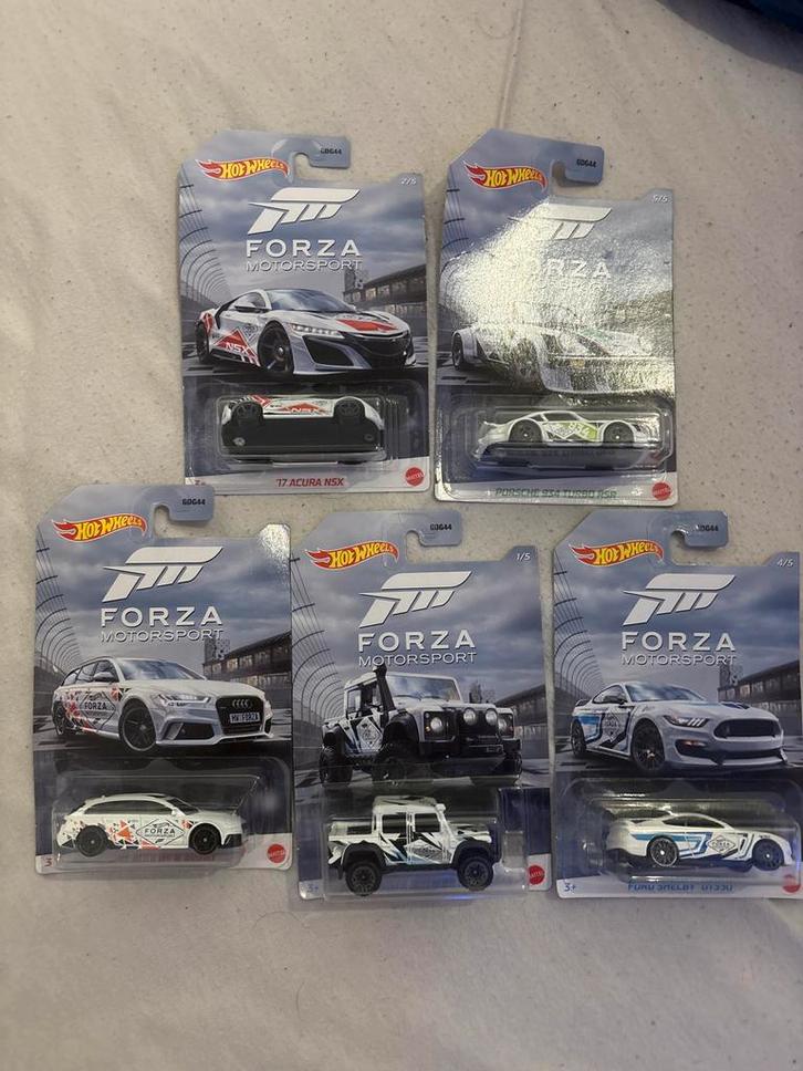 Hot Wheels Forza Motorsport Collectie, Hobby en Vrije tijd, Modelauto's | 1:18, Nieuw, Auto, Hot Wheels, Ophalen of Verzenden
