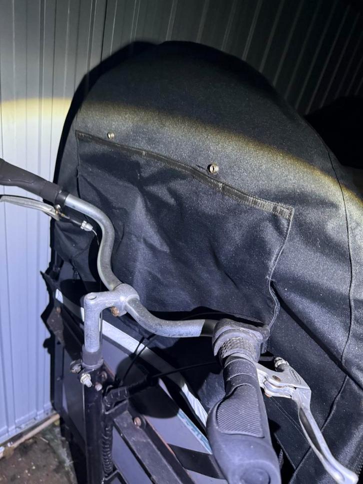 Bakfiets., Fietsen en Brommers, Fietsen | Bakfietsen, Zo goed als nieuw, 4 kinderen of meer, Huif, Ophalen