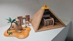 Playmobil piramide + poppetjes, Ophalen, Gebruikt