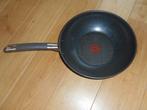 koekpan / wokpan TEFAL, Ophalen, Inductieplaat, Zo goed als nieuw, Rvs