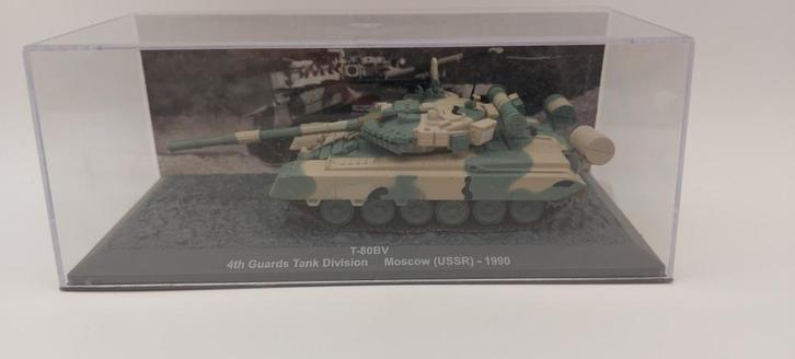 Deagostini T-80BV, Hobby en Vrije tijd, Modelbouw | Auto's en Voertuigen, Nieuw, Tank, 1:50 of kleiner, Overige merken, Verzenden
