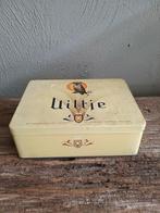 Sigaren blik uiltje, Ophalen of Verzenden, Gebruikt, Tabaksdoos of Verpakking