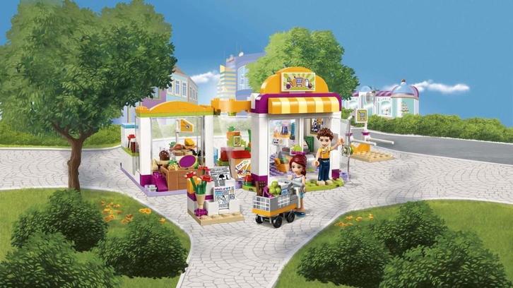 LEGO Friends Heartlake Supermarkt - 41118, Kinderen en Baby's, Speelgoed | Duplo en Lego, Zo goed als nieuw, Lego, Complete set