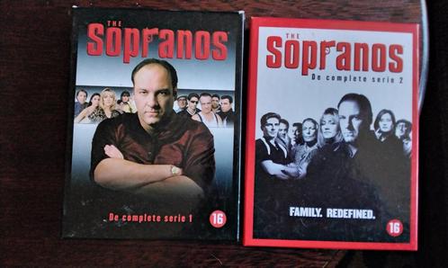 The sopranos seizoen 1 en 2 compleet, 2 boxen, origineel, Cd's en Dvd's, Dvd's | Tv en Series, Zo goed als nieuw, Thriller, Boxset