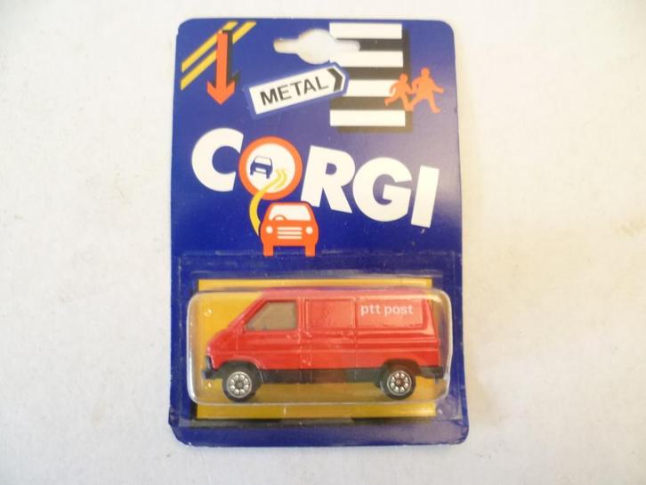 Corgi 53250 1986 Busje PTT Post Van 7cm modelauto., Hobby en Vrije tijd, Modelauto's | Overige schalen, Nieuw, Auto, Ophalen of Verzenden