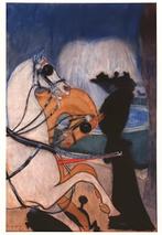 0562  LOUIS ANQUETIN ~ Champs-Élysées met silouet dame, Verzenden, 1980 tot heden, Ongelopen, Overige thema's