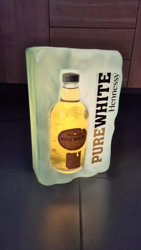 Hennessy Lichtreclame, Verzamelen, Merken en Reclamevoorwerpen, Lichtbak of (neon) lamp, Ophalen of Verzenden