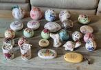 Verzameling Porselein keramiek Pomander 26 stuks., Ophalen of Verzenden