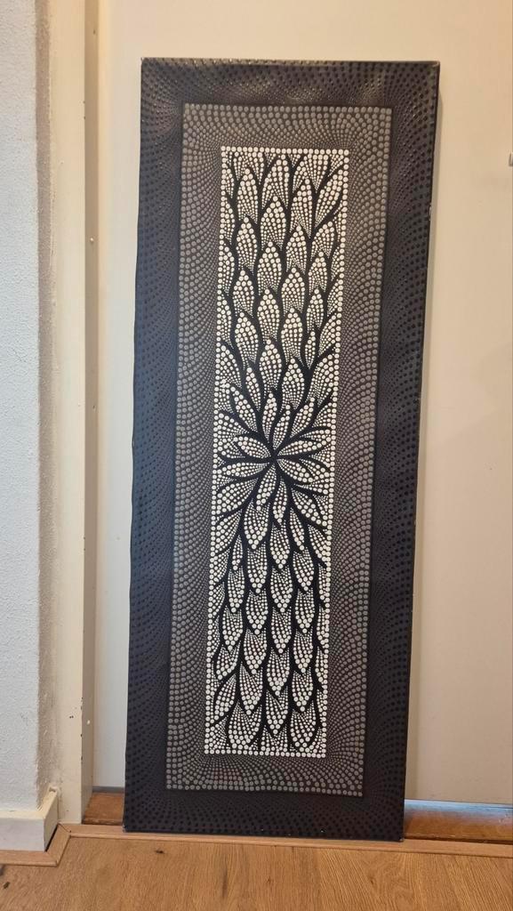 Indonesisch Batik Schilderij - Bali Kunst, Antiek en Kunst, Kunst | Niet-Westerse kunst, Ophalen