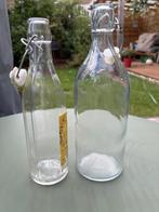 Beugel fles beugelfles glazen 2, Verzamelen, Ophalen of Verzenden, Zo goed als nieuw