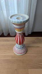 Blond Amsterdam rood gekleurde kandelaar, 25 tot 50 cm, Nieuw, Ophalen of Verzenden, Kandelaar