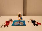 Playmobil 3 in 1 poppetje ridder, brandweer en werkman compl, Kinderen en Baby's, Speelgoed | Playmobil, Complete set, Ophalen of Verzenden