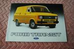 Ford Transit met tecnische gegevens en prijslijst 1981, Ophalen of Verzenden, Gelezen, Ford